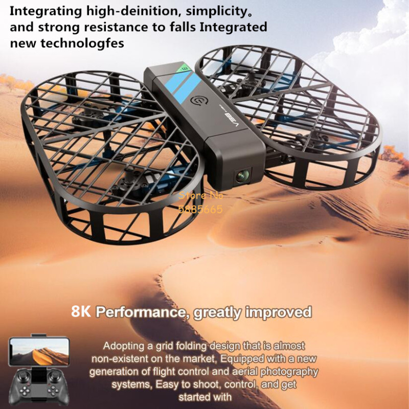Drone Camera Night Vision - 8K HD Camera 360° Protection Optical