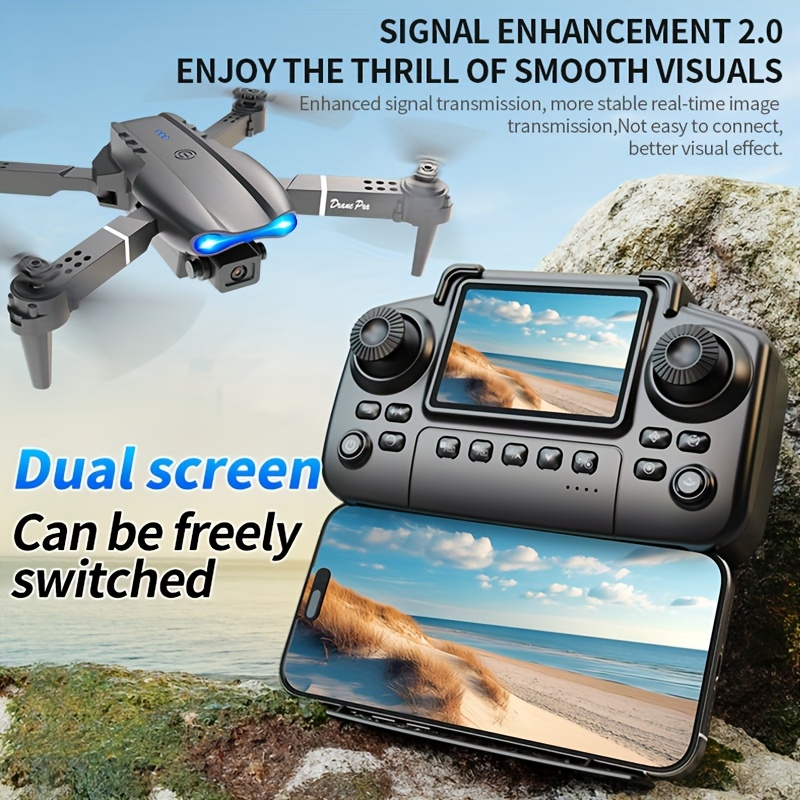 E99 PRO MAX Foldable Drone wit - Drone Camera Night Vision 评论和价格