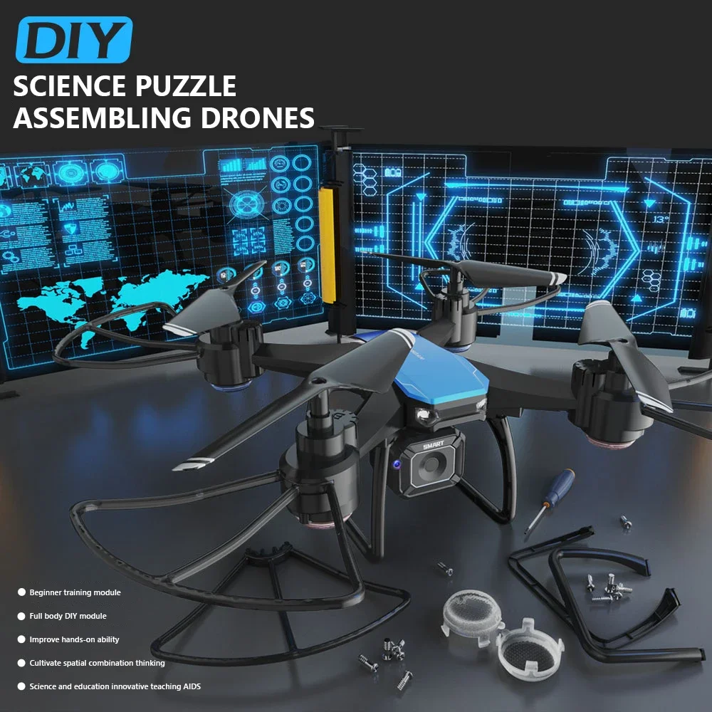 JJRC H108 DIY Teaching Assembl - Drone Camera Night Vision 评论和价格
